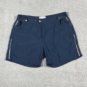 Solid & Striped Shorts Mens XL Blue Lined Swim Trunks Beach Preppy